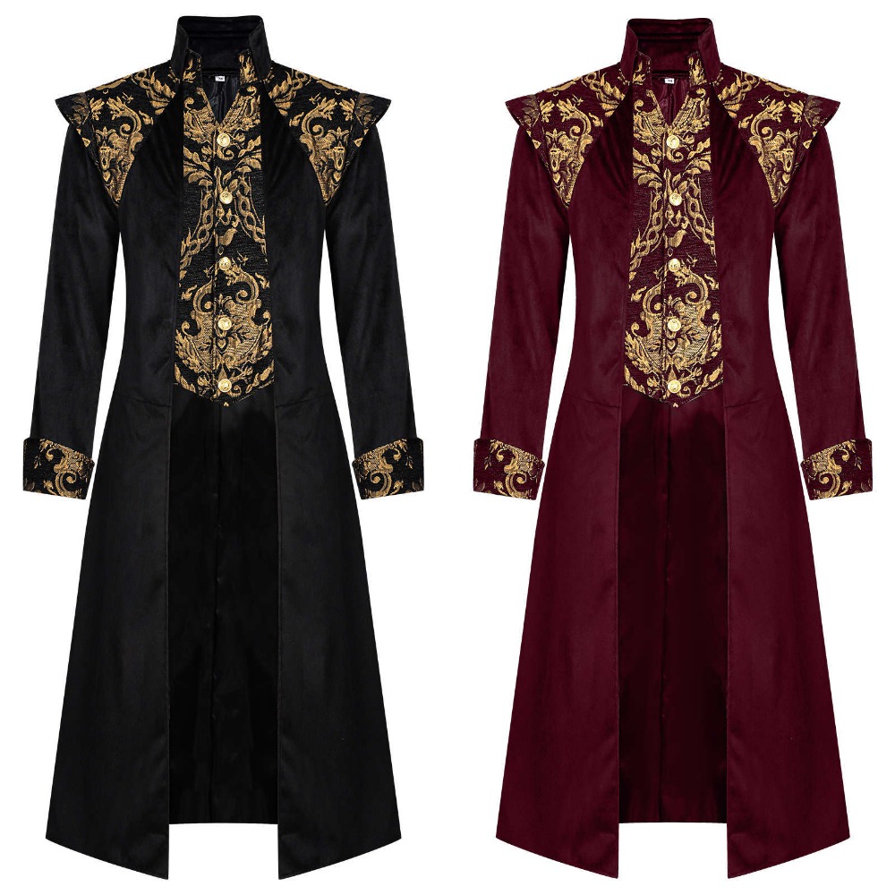 Victorian Women'S Formal Wear - Kurtka frakowa steampunkowa średniowieczna w stylu
