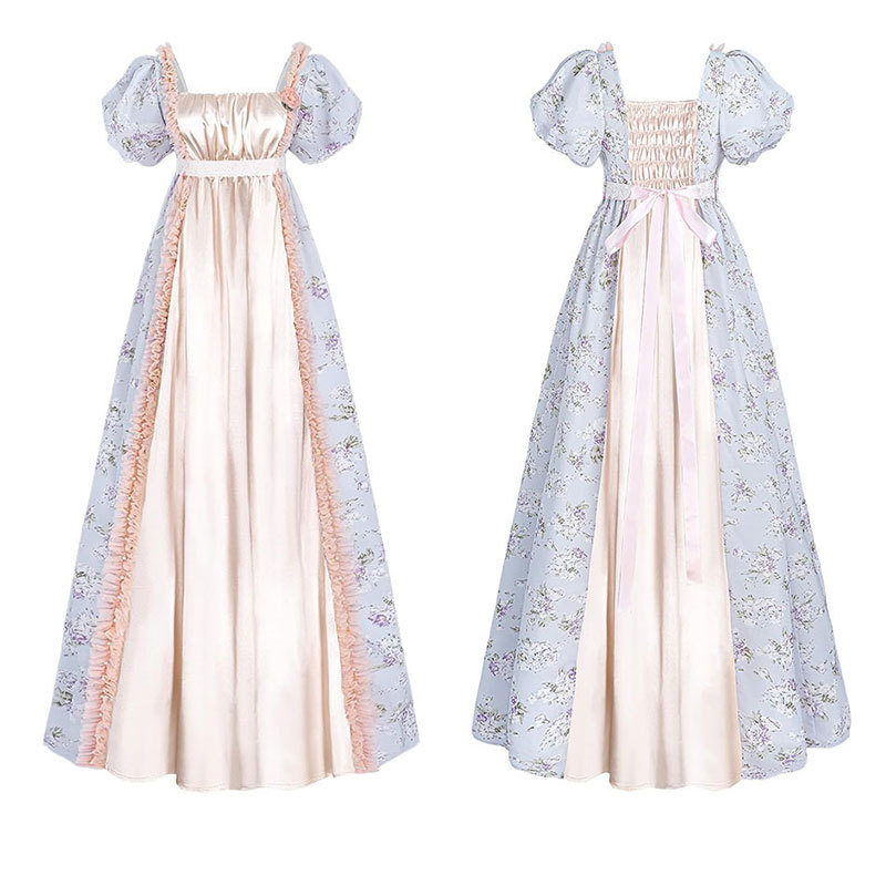 Victorian Women'S Formal Wear - Suknia balowa w stylu wiktoriańskim, elegancka,