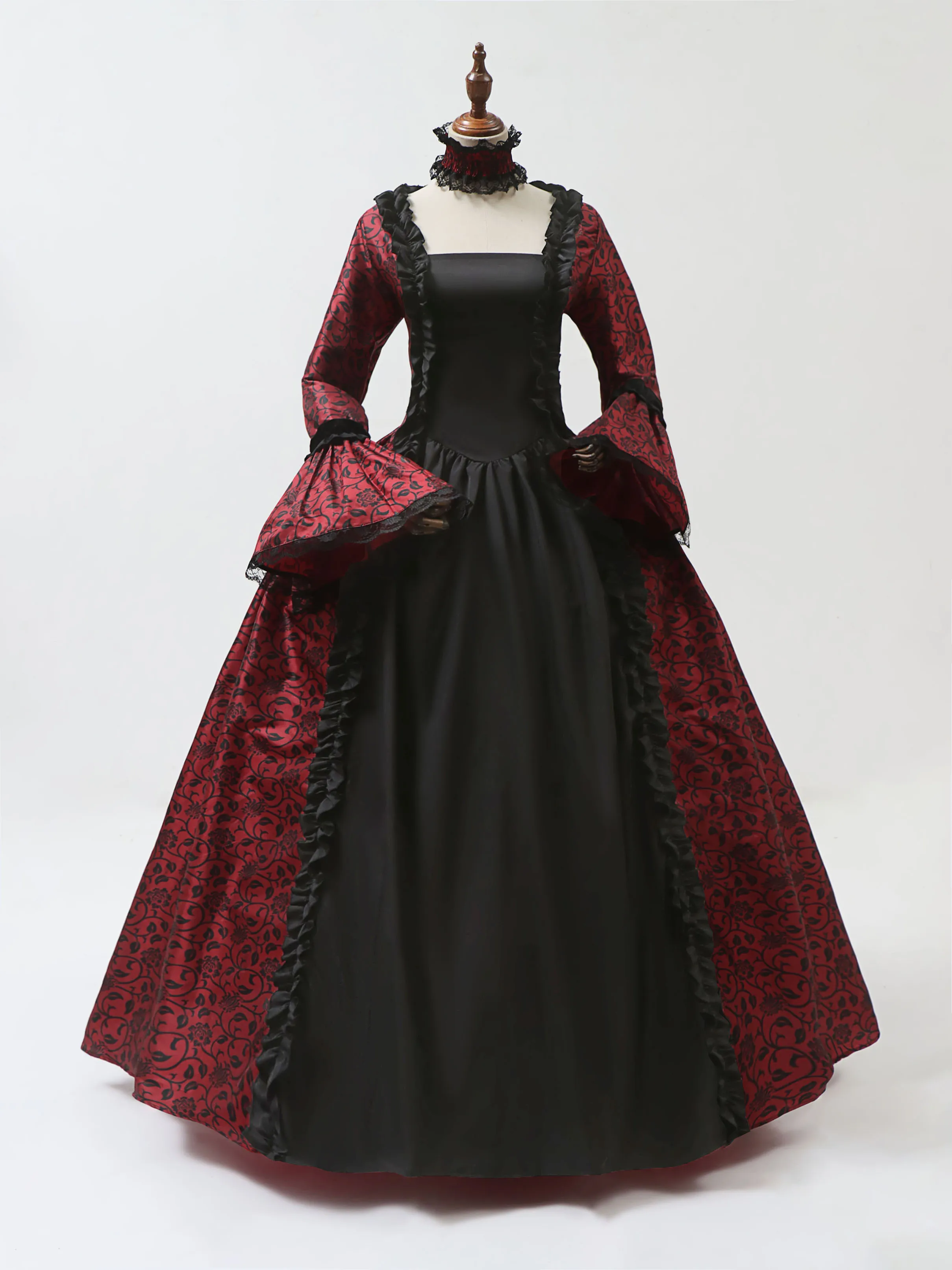 Female Formal Wear - Sukienka Cosplay Marii Antoniny Średniowieczna Rozkloszowana