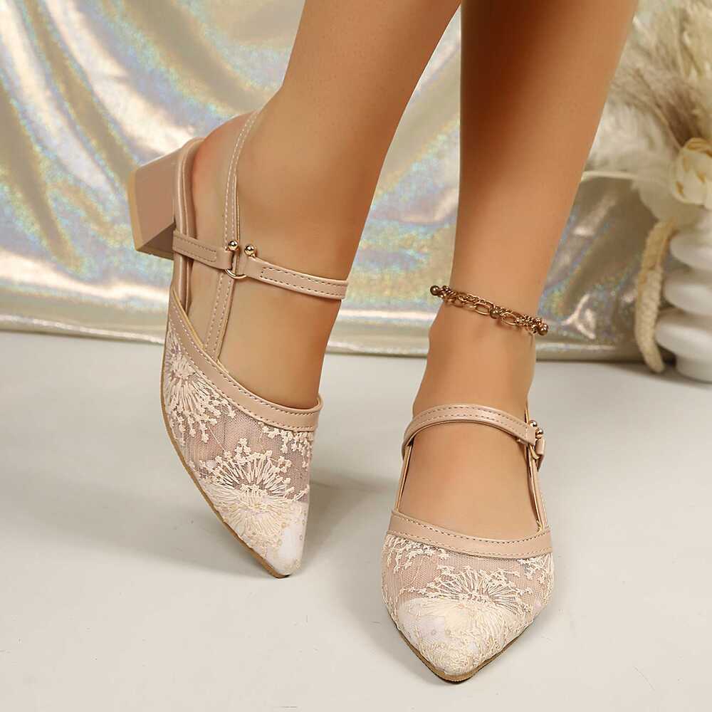 Sandały damskie na obcasie z k – Slingback Heel Formal recenzja i cena