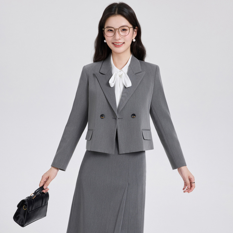 Suit Set Skirt for Women Profe – Women Formal Wear Interview recenzja i cena