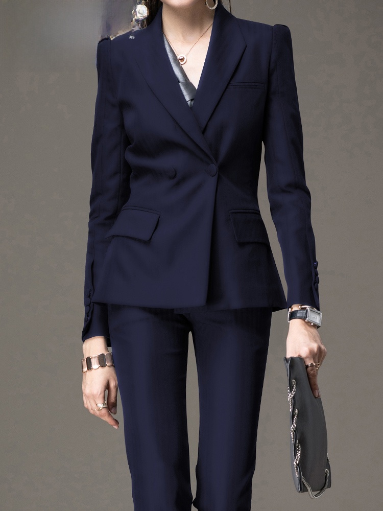 Profesjonalny czarny garnitur  – Women Formal Wear Interview recenzja i cena