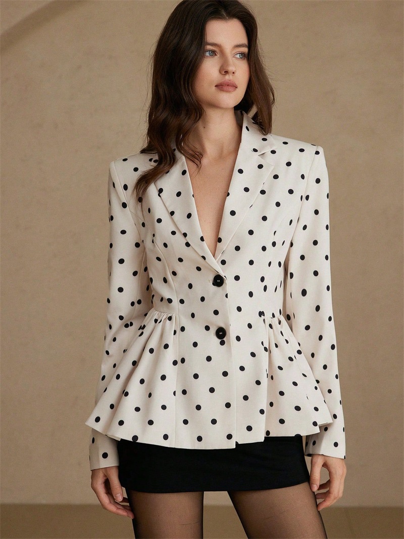 Biało-czarny garnitur damski z – Women Formal Wear Black And White recenzja i cena