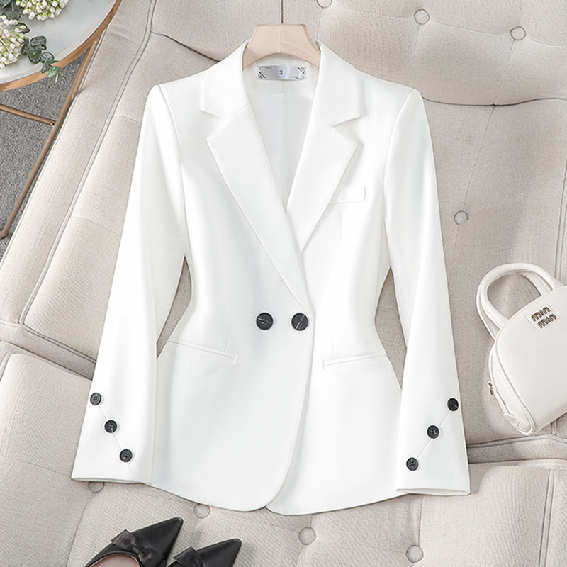 Żakiet damski 2025 nowa kolekc – Women Formal Wear Black And White recenzja i cena