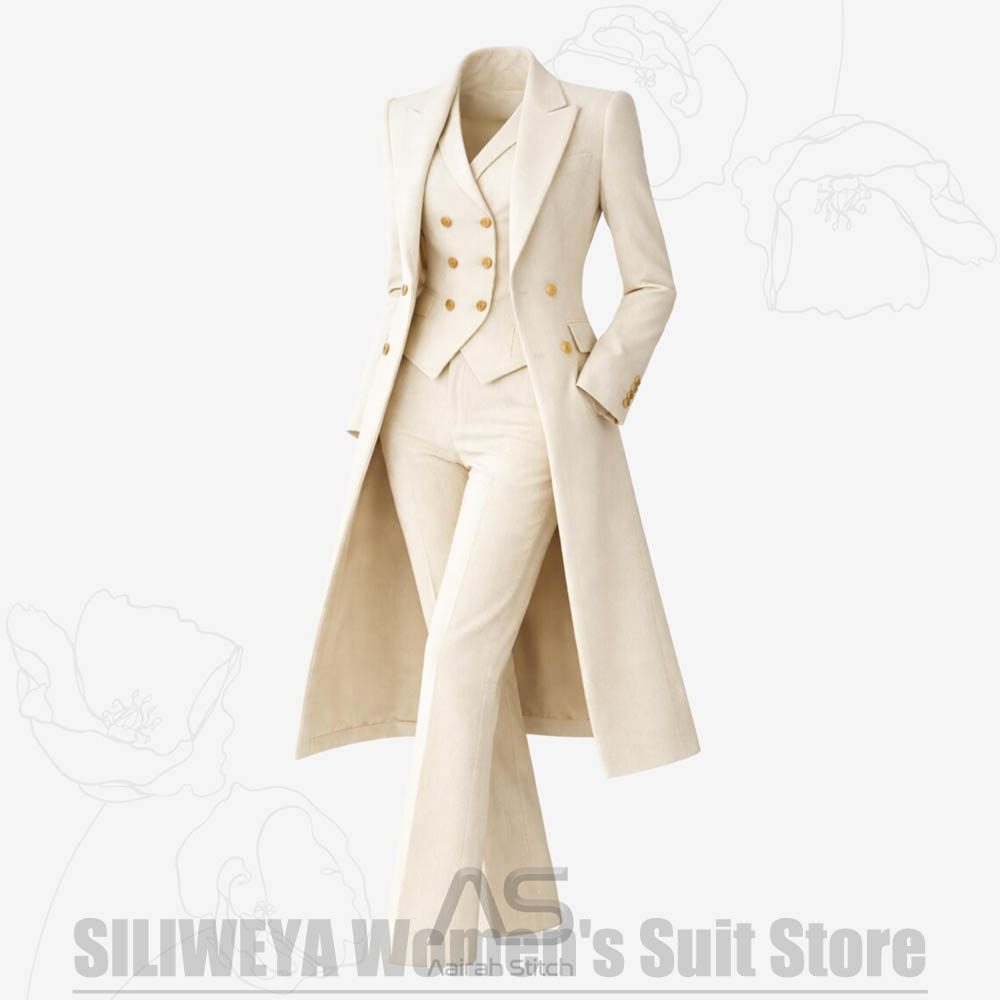 Damski garnitur 3-częściowy dw – Women Luxury Formal Wear recenzja i cena