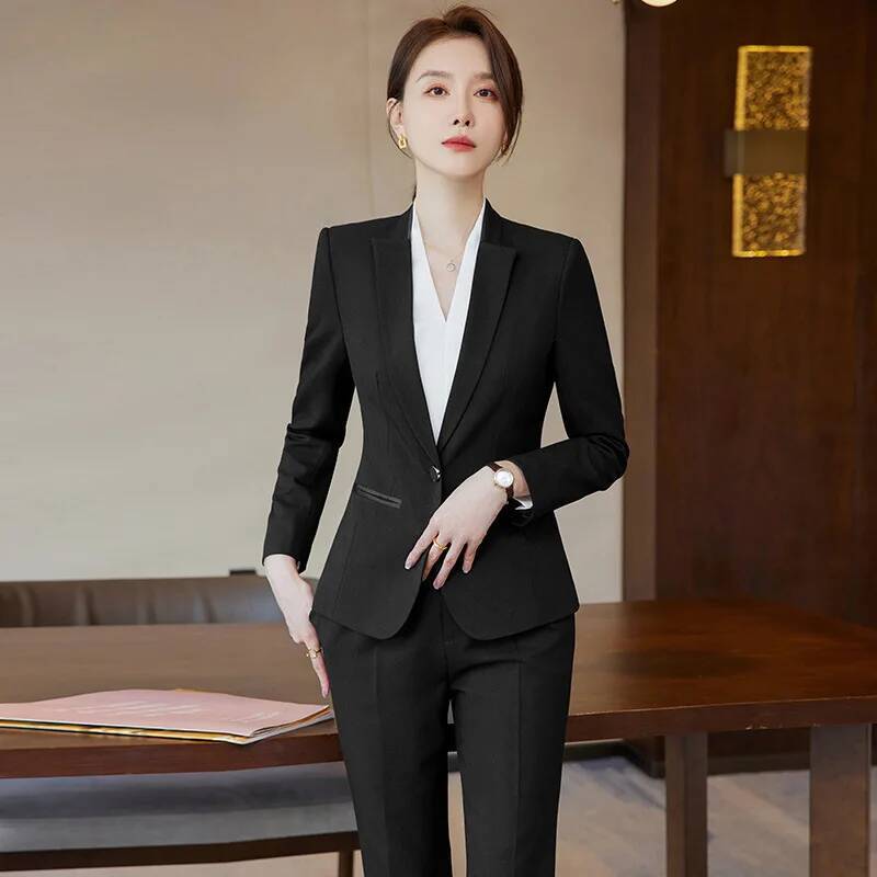 Damskie komplety do pracy biur – Women Formal Wear Interview recenzja i cena