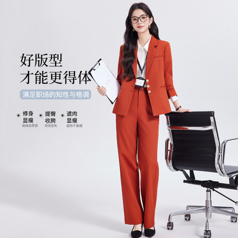 Damski garnitur w kolorze khak – Women Formal Wear Interview recenzja i cena