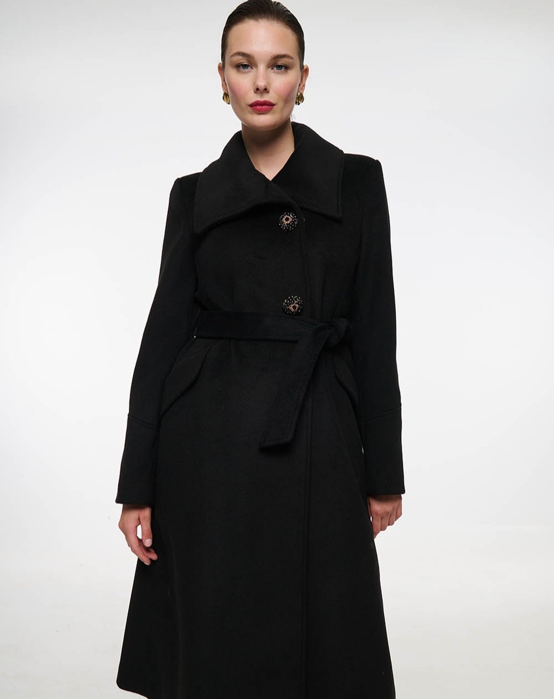 Damski płaszcz wełniany w styl – Women'S Formal Wear Plus Size recenzja i cena