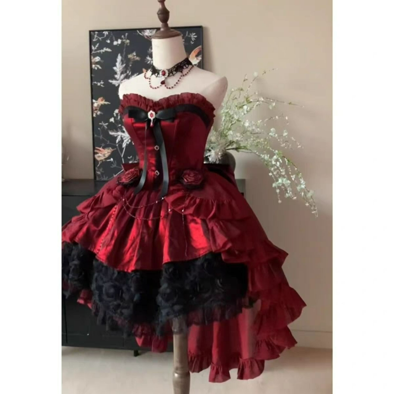 Sukienka Lolita w stylu wiktor – Victorian Women'S Formal Wear recenzja i cena