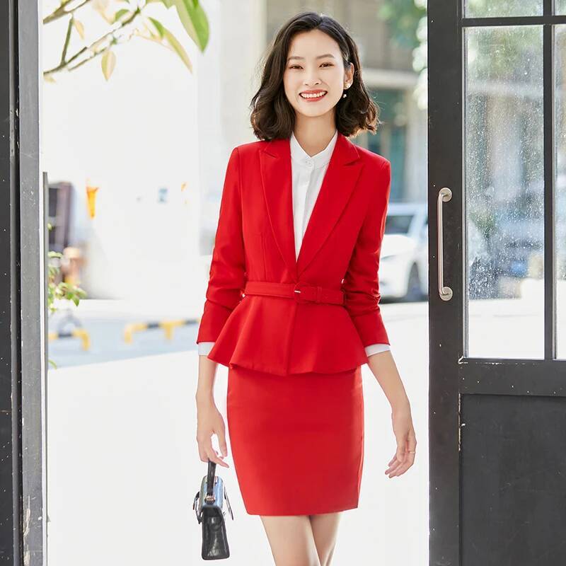Eleganckie damskie marynarki b – Women Formal Wear Interview recenzja i cena