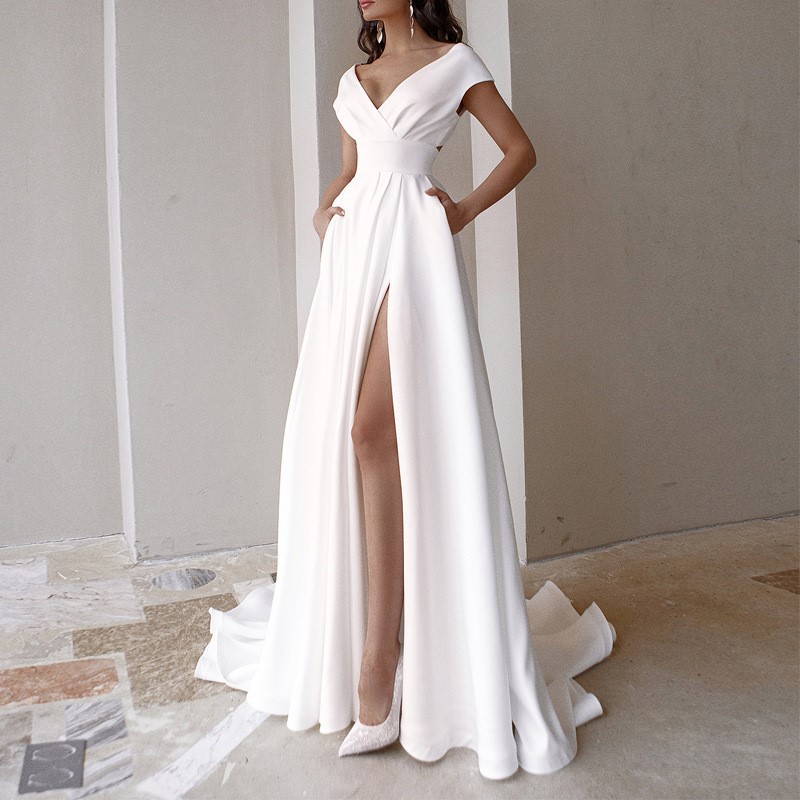 Nowa Elegancka Sukienka Damska – Women Formal Wear Black And White recenzja i cena